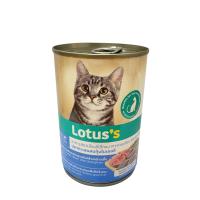 ราคา โลตัส แมว ปลาทะเลกุ้งในเยลลี่400ก LOTUSS (17352029)