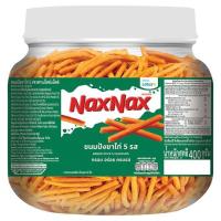 ราคา แน็คซ์แน็คซ์ขนมปังขาไก่ 5 รส 400ก. NAXNAX (70068135)