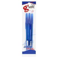 ราคา จีซอฟท์ปากกาลูกลื่น0.38มม น้ำเงิน X3 G SOFT (19050534)