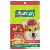 ราคา ด็อก เอ็นจอย เจอร์กี้ สติ๊ก รสตับไก่70ก. DOG N JOY (74587994)