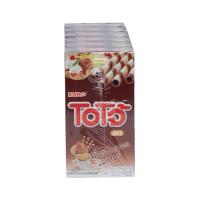 ราคา โอโจ้เวเฟอร์แท่งไส้ครีมชอคโกแลต20กx6 OJO (19272723)