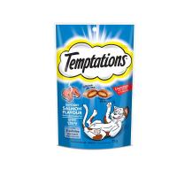 ราคา เทมเทชันส์ ขนมแมว รสเซเวอรี่แซลมอน 75ก TEMPTATIONS (73293156)