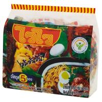 ไวไว บะหมี่กึ่งสำเร็จรูป ปรุงสำเร็จ สไตล์โอเรียนเต็ล 55กรัม x 5 (Wai Wai Oriental Style Instant Noodles 55g x 5)