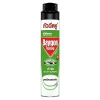 ไบกอน กำจัด ยุง มด แมลงสาบ สูตรไร้กลิ่น 600มล. (Baygon Odorless Formula Eliminate Mosquitos Ants Cockroaches 600ml)
