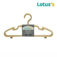 ราคา โลตัสไม้แขวนเสื้อเนื้ออ่อนแพ็ค 6 ชิ้น LOTUSS (74439278)