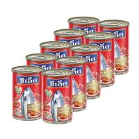 ราคา ซีเล็คแมคเคอเรลซอสมะเขือเทศฝาดึง 155 กรัม แพ็ค 10 SEALECT (169753352)