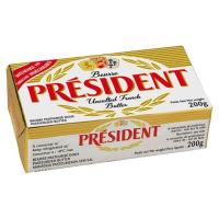 ราคา เพรสซิเด้นท์ เนยสดรสจืด 200 กรัม PRESIDENT (4705041)