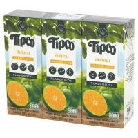 ราคา ทิปโก้น้ำส้มโชกุน100% 200มล.x3 TIPCO (15537242)