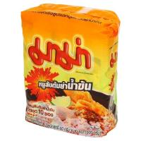 มาม่า บะหมี่กึ่งสำเร็จรูป รสหมูสับต้มยำน้ำข้น 60กรัม x 10 (Mama Creamy Tom Yum Minced Pork Flavour Instant Noodles 60g x 10)