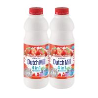 ราคา ดัชมิลล์ นมเปรี้ยวรสสตรอเบอรี่ 830 มลX2 DUTCH MILL (20687079)
