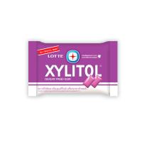 ลอตเต้ ไซลิทอล หมากฝรั่งปราศจากน้ำตาล กลิ่นบลูเบอร์รี มินต์ 11.6กรัม (Lotte Xylitol Artificial Blueberry Mint Flavor Sugar Free Gum 11.6g)