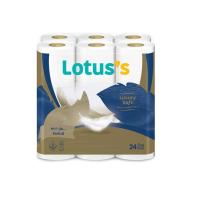ราคา โลตัสลักซ์ชัวรีซอฟท์กระดาษชำระ 24ม้วน LOTUSS (73541362)