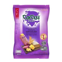 ราคา โดโซะ ข้าวอบกรอบผสมมันม่วง รสคอร์นชีส56ก DOZO (73612588)