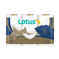 ราคา โลตัสลักซ์ชัวรีซอฟท์กระดาษชำระ 6ม้วน LOTUSS (73541354)