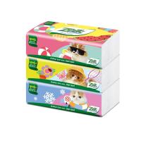 ราคา ซิลค์ กระดาษเช็ดหน้า 150 แผ่น x 3 ห่อ (Zilk Soft Pack Facial Tissue 150 Sheets x 3 Packs)