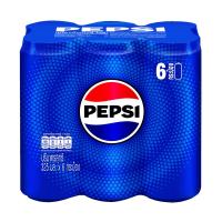 เป๊ปซี่กระป๋อง325มล. แพ็ค 6 PEPSI (168177459)