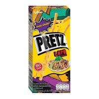 ราคา กูลิโกะ เพรทซ์ ขนมกรอบแบบแท่ง รสลาบ 38กรัม (Glico Larb Falvour Bread Stick 38g)
