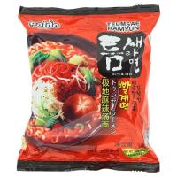 พาลโด เท็มเช ราเมียน ราเม็งกึ่งสำเร็จรูป สูตรเผ็ด 120กรัม (Paldo Teumsae Ramyun Instant Noodles 120g)
