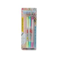 ราคา DONG-A ปากกาไฮไลท์ทวินไลน์เนอร์ แพ็ค 3 DONG-A (74297813)