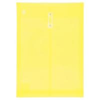 ราคา ORCA แฟ้มผูกเชือกขยายข้าง F4 ใส เหลือง ORCA (74291831)