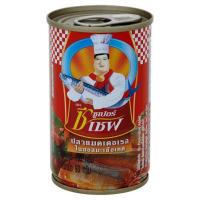 ซูเปอร์ ซี เชฟ ปลาแมกเคอเรลในซอสมะเขือเทศ 155กรัม (Super C Chef Mackerel In Tomato Sauce 155g)