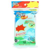 ราคา โพลี ฟองน้ำตาข่ายแอนตี้แบคทีเรีย PK2 POLY BRITE (74251260)