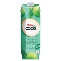 ราคา มาลีโคโค่ น้ำมะพร้าว 100% 1ล. MALEE (74257218)