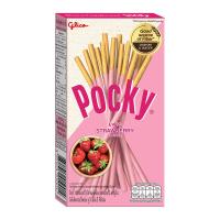 ราคา กูลิโกะป๊อกกี้สตรอเบอร์รี 43 กรัม GLICO (830526)