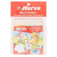 ม้า ดินสอสีไม้ 12 สี (Horse 12 Colored Pencils)