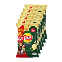 ราคา เลย์คลาสสิค มันฝรั่งแผ่นเรียบรสเมี่ยงคำครบรส 48 กรัม X6 LAYS (50214996)