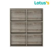 ราคา โลตัสชั้นอเนกประสงค์6ช่องไม้อ่อน80X30X90 LOTUSS (73772453)