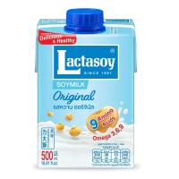 ราคา แลคตาซอยนมถั่วเหลืองรสหวาน 500 มล. LACTASOY (11482893)