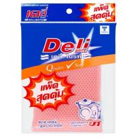 ราคา เดลี่ ฟองน้ำหุ้มตาข่าย แพ็ค 3 DELI (73567558)