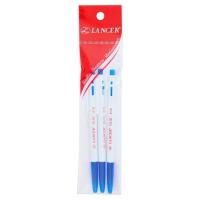 แลนเซอร์ คลิค ปากกาลูกลื่น สีน้ำเงิน 3 ด้าม (Lancer Clic Blue Color Ball Point Pens 3 pcs)