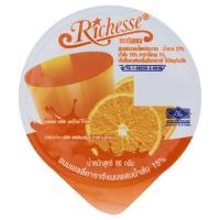ราคา ริชเชส เยลลี่รสส้ม 90 กรัม RICHESSE (18626335)