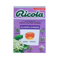 ราคา ริโคล่า เอลเดอร์ฟลาวเวอร์ ชูการ์ฟรี 40 กรัม RICOLA (15268349)