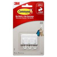 ราคา 3M ตะขอเบสิกเล็ก3ชิ้น 3M (71670939)