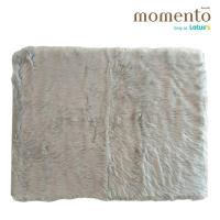 ราคา โมเมนโตพรมเช็ดเท้าขนหนาสีเทาขนาด90X120CM MOMENTO (52551541)