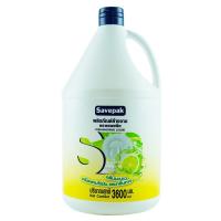 ราคา เซฟแพ็ค น้ำยาล้างจาน กลิ่นมะนาว 3600 มล. SAVEPAK (51953597)