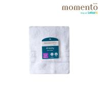 ราคา MOMENTO ผ้าขนหนูเนื้อนุ่มนุ่มขาว 15X30นิ้ว MOMENTO (52406806)