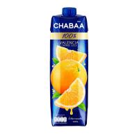 ราคา ชบา น้ำส้มวาเลนเซีย 100% 1000 มล. CHABAA (52682679)
