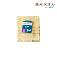 ราคา MOMENTO ผ้าขนหนูเนื้อนุ่มนุ่มเหลือง15X30นิ้ว MOMENTO (52406795)