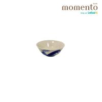 ราคา โมเมนโตชามเซรามิคลายไก่สีน้ำเงิน 5 นิ้ว MOMENTO (52550283)