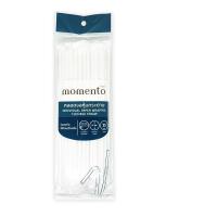ราคา โมเมนโต หลอดงอขาวหุ้มกระดาษ 35เส้น MOMENTO (51247039)