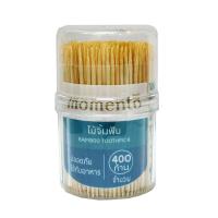 ราคา โมเมนโต ไม้จิ้มฟัน กระปุก 2ปลาย 400 ก้าน MOMENTO (51164989)