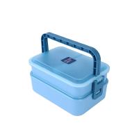 ราคา SUPERLOCKปิ่นโตเหลี่ยม2ชั้นพลาสติกCLASIC SUPER LOCK (52549182)