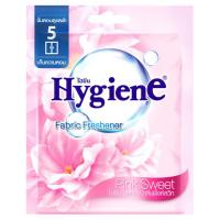 ราคา ไฮยีน ถุงหอมดับกลิ่น กลิ่นพิงค์สวีท 8กรัม (Hygiene Pink Sweet Scent Fabric Freshener 8g)