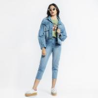 ราคา แจ๊คเกตยีนส์ สีกลาง S ME STYLE (52698868)