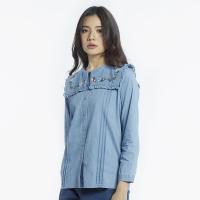 ราคา เสื้อยีนส์แต่งลายปัก สีกลาง XL ME STYLE (52701059)