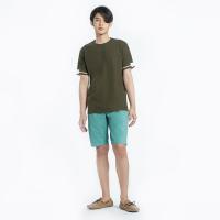 ราคา เสื้อยืดแขนสั้นสีเขียว L ME STYLE (52634207)